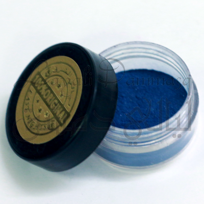 Минеральные тени- лазуритовый синий блеск пирит «Благословенная защита»