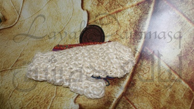 Мочалка варежка массажная из природного плетенного сизаля Zayan «счастливая судьба»