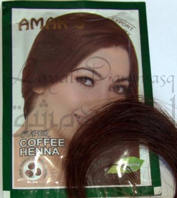 Хна для волос, бровей и ресниц Amars Кофе