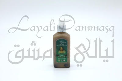 Органический укрепляющий и восстанавливающий шампунь Bint Al Hair «Дочь Благодетельницы» с маслом цветов дамасской розы