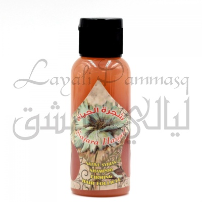 Шампунь для укрепления луковиц волос Sajara Haiyat «Дерево жизни» с маслами тимьяна смолистого и шишек хмеля МИНИ