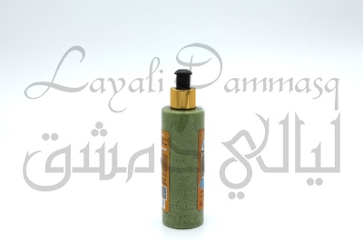 Сирийский шампунь для укрепления и интенсивного роста волос JAHANGEER «Завоеватель мира» с маслом листьев усьмы