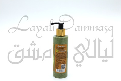 Сирийский шампунь для укрепления и интенсивного роста волос JAHANGEER «Завоеватель мира» с маслом листьев усьмы