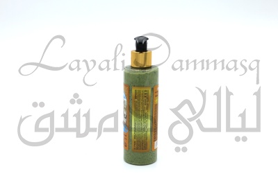 Сирийский шампунь для укрепления и интенсивного роста волос JAHANGEER «Завоеватель мира» с маслом листьев усьмы