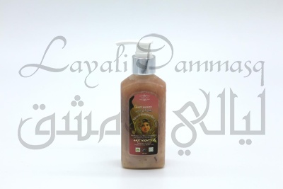 Оливково-лавровая эмульсия-шампунь для жирных волос Bint Al Vazir «Дочь визиря» с алеппской глиной и коричником